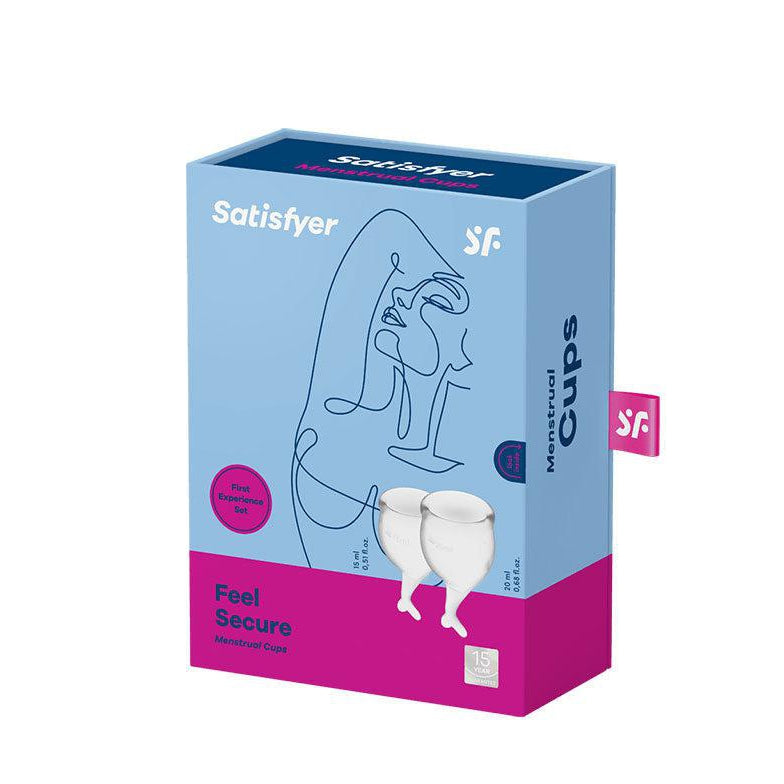 Feel Secure Silicone Menstrual Cups