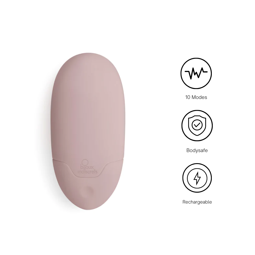 Vibrating Pebble Shaped Personal Massager